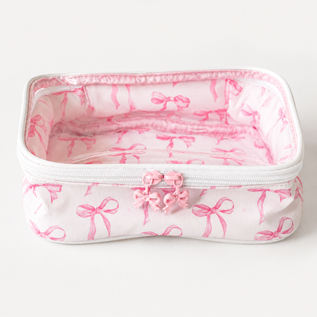 Memo Bow Makeup Pouch