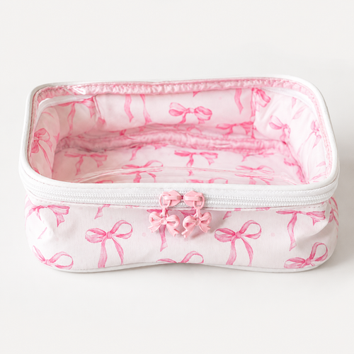 Memo Bow Makeup Pouch