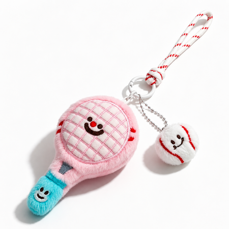 Tennis Racket Bag Charm