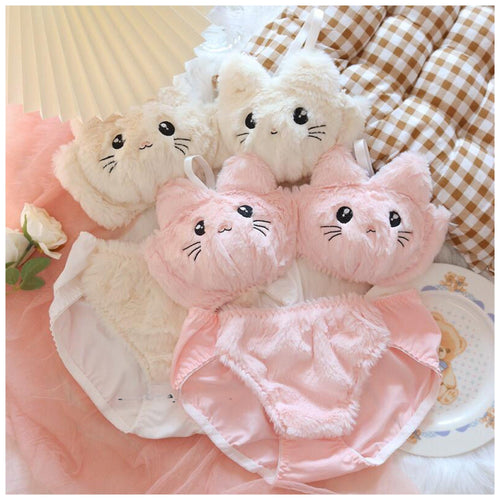 Cute Kitty Lingerie Set