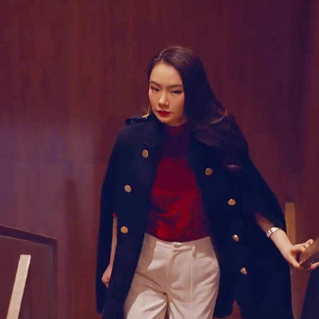 Gabrie Winter Cape With Belt