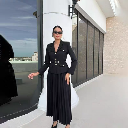 Emma Coord Set With Belt