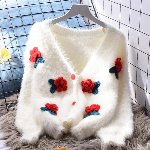 Martina Luxe Rose Cardigan