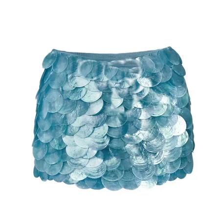 Frankie Sequin Mini Skirt