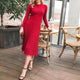 Kentucky Pleated Dress - Luxury Collection - Alamode By Akanksha