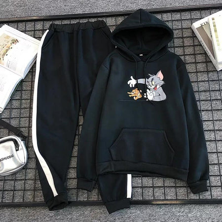 Black - Tom and Jerry Nightsets