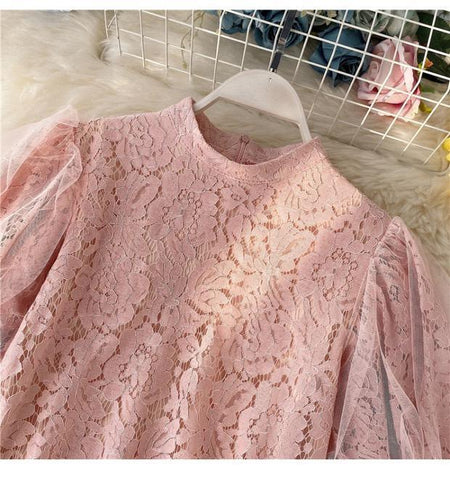 Trever Luxury Lace Blouse - Alamode By Akanksha