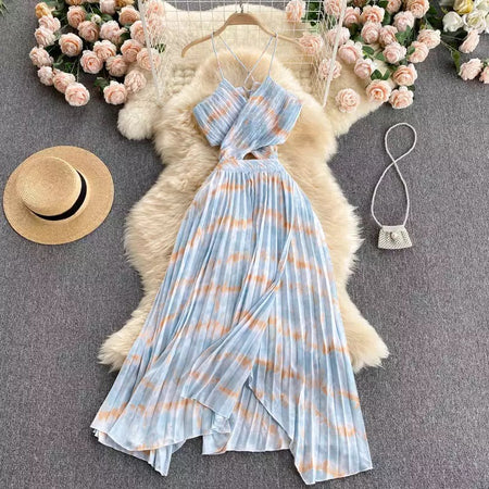 Blue - Susan maxi dress