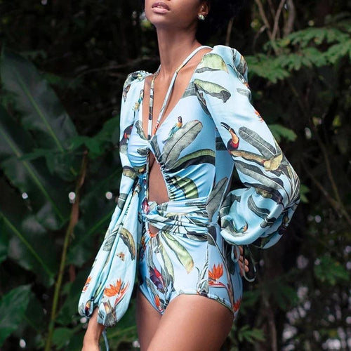Aquamarine Luxury Swimsuit In Aqua