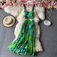 Baros Vacay Coord Set - styled flat-lay shot, multicolour - Miss Mosa By Akanksha