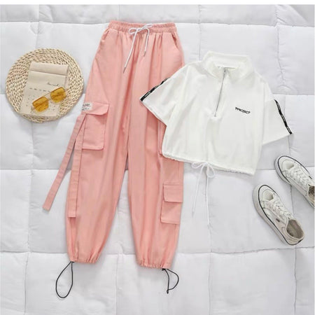 Betty Coord Sets - styled flat-lay shot, pink - Miss Mosa By Akanksha