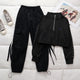 Betty Coord Sets- Full Sleeves - styled flat-lay shot, black - Miss Mosa By Akanksha