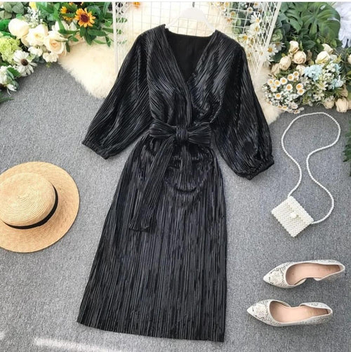 Bikir Mettalic Dress - Alamode By Akanksha