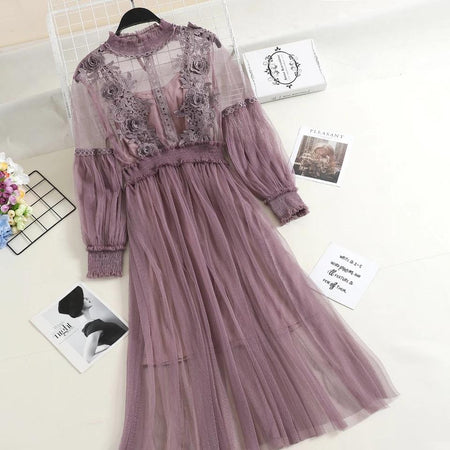Brazmine Luxe Dress - Alamode By Akanksha