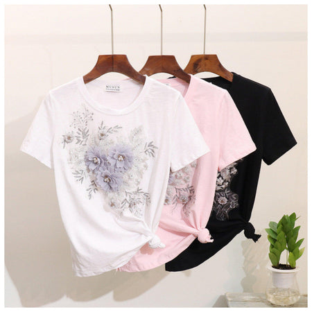 Brisket Embellished Top Only - styled flat-lay shot, multicolour - Miss Mosa By Akanksha