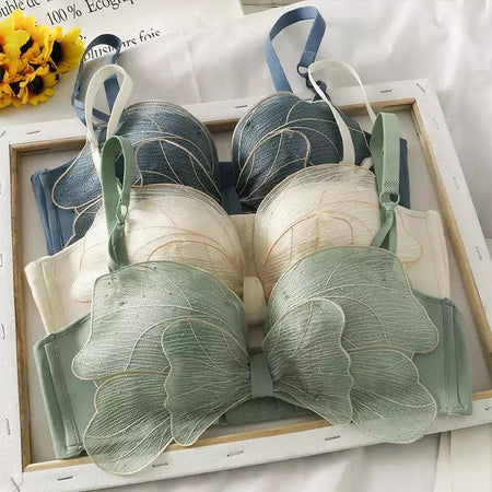 Butterfly Bralettes - styled flat-lay shot, multicolour - Miss Mosa By Akanksha