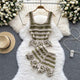 Calliope Coord Set - styled flat-lay shot, green - Miss Mosa By Akanksha