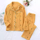 Carrot and Heart Nightsets - flat-lay product shot, mustard - Miss Mosa By Akanksha