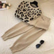 Coachella Leopard Pattern Coord - styled flat-lay shot, beige - Miss Mosa By Akanksha