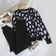 Coachella Leopard Pattern Coord - styled flat-lay shot, black - Miss Mosa By Akanksha