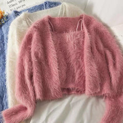 Daffy Sweater Set - styled flat-lay shot, multicolour - Miss Mosa By Akanksha