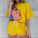 David Coord Set - front shot on model, yellow - Miss Mosa By Akanksha