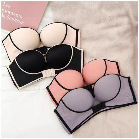 Derek Push Up Bralettes - styled flat-lay shot, multicolour - Miss Mosa By Akanksha