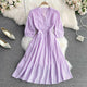 Eloise Summer Dress - styled flat-lay shot, lilac - Miss Mosa By Akanksha