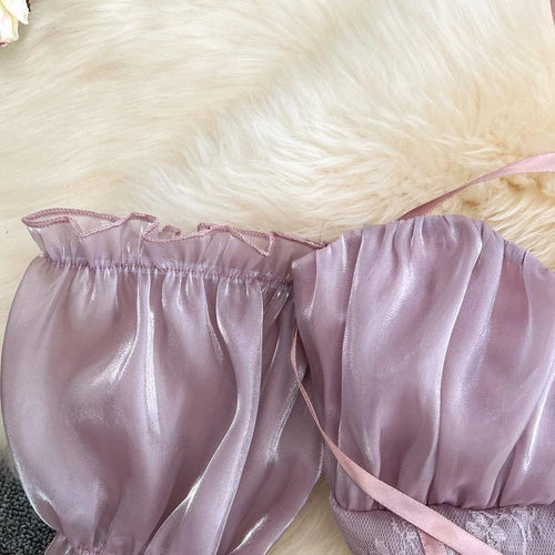 Etta Luxury Dress In Lilac