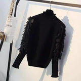 Feather Sleeve Sweaters - Alamode By Akanksha
