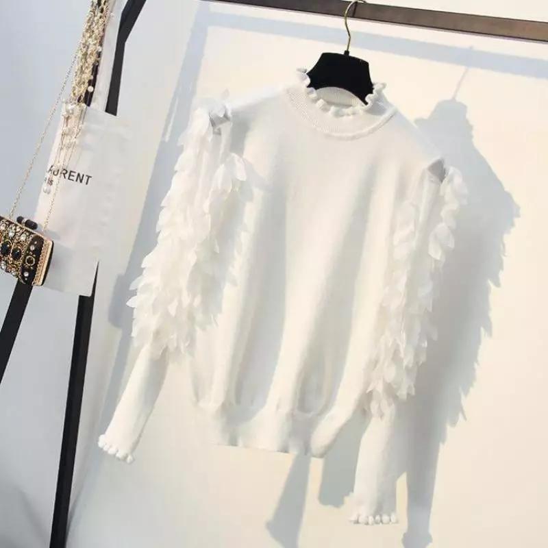 Feather Sleeve Sweaters - Alamode By Akanksha