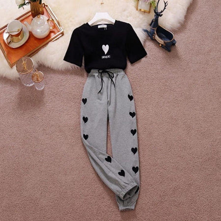 Freddy Coord Set - styled flat-lay shot, grey - Miss Mosa By Akanksha