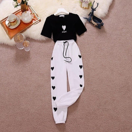 Freddy Coord Set - styled flat-lay shot, white - Miss Mosa By Akanksha