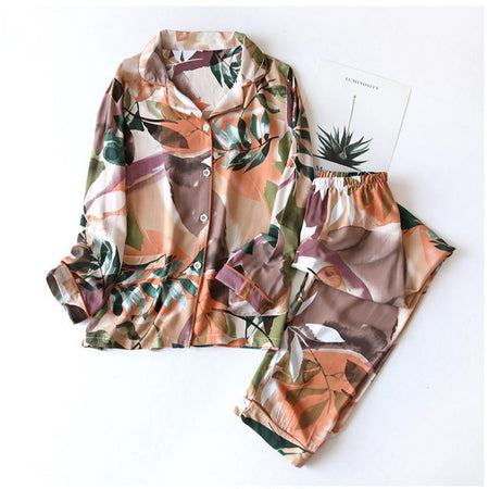Fressia Cotton Nightsets - styled flat-lay shot, multicolour - Miss Mosa By Akanksha