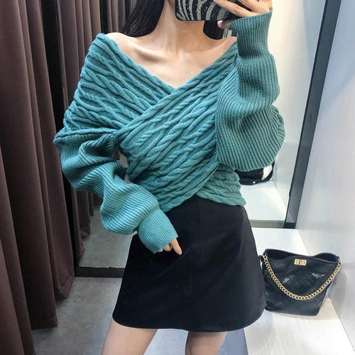 Gabriedy Ruched Sweaters