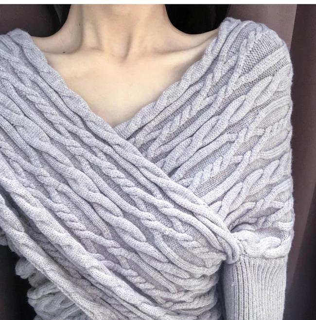 Gabriedy Ruched Sweaters - Alamode By Akanksha