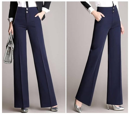 Blue - Gabriella Formal Work Pants