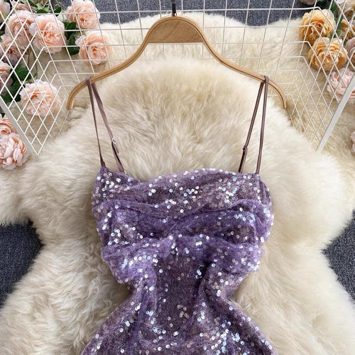 Genia Party Dress In Lilac