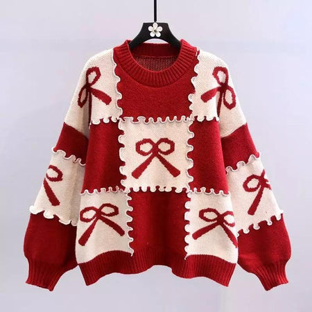Hardy Woolen Coord Set - front shot on hanger, red - Miss Mosa By Akanksha