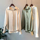 Hathor Luxury Satin Shirts - front shot on hanger, multicolour - Miss Mosa By Akanksha