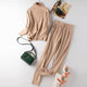 Holly Winter Trackset - styled flat-lay shot, beige - Miss Mosa By Akanksha