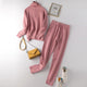 Holly Winter Trackset - styled flat-lay shot, pink - Miss Mosa By Akanksha
