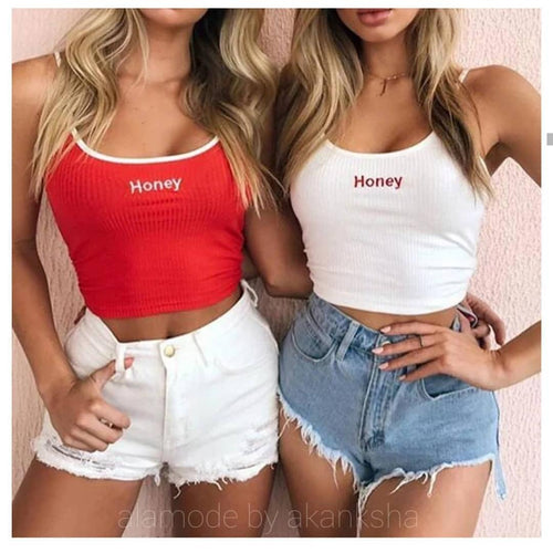 Honey Crop Tops- On Preorder - Alamode By Akanksha