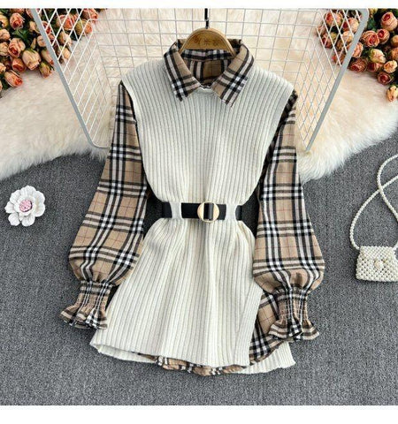 Kimberly Two Piece Knit Set - Alamode By Akanksha