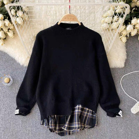 Black - Ariella Statement Sweater