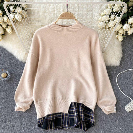 Beige - Ariella Statement Sweater