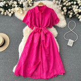 Ginny Cotton Dress - Alamode By Akanksha