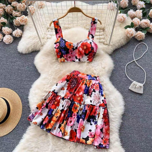 Sivana Floral Coord Set - Alamode By Akanksha