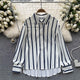 Estelle Striped Shirt - Alamode By Akanksha