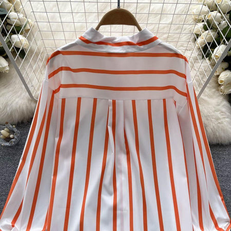 Estelle Striped Shirt - Alamode By Akanksha